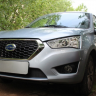 Защита радиатора "Standart" Datsun mi-Do (2015-н.в.) чёрная купить недорого с доставкой в Ишим