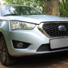 Защита радиатора "Standart" Datsun mi-Do (2015-н.в.) чёрная купить недорого с доставкой в Ишим