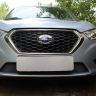Защита радиатора "Standart" Datsun mi-Do (2015-н.в.) чёрная купить недорого с доставкой в Ишим