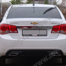 Диффузор заднего бампера var №2 (текстурный пластик) для Chevrolet Cruze (2008-2012) купить недорого с доставкой в Ишим