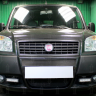 Защита радиатора "Standart" Fiat Doblo (2005-2016) чёрная купить недорого с доставкой в Ишим