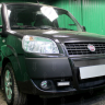 Защита радиатора "Standart" Fiat Doblo (2005-2016) чёрная купить недорого с доставкой в Ишим