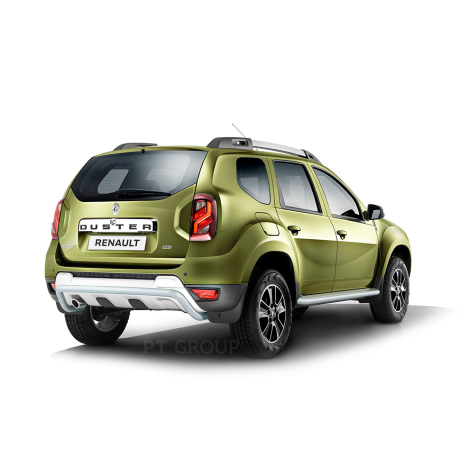 Защита порогов с алюм. площадкой d51мм «Эстонец» ИСКРА (ППК) Renault Duster (2012-2020), Nissan Terrano (2014-н.в.) купить недорого с доставкой в Ишим
