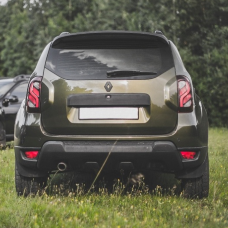 Спойлер №1M "КАРТ" для Renault Duster дорестайлинг до 2015 г.в. под покраску купить недорого с доставкой в Ишим