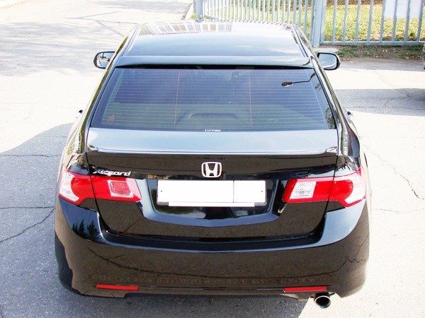 Козырек на заднее стекло var №2 широкий для Honda Accord VIII (2008-2013) купить недорого с доставкой в Ишим
