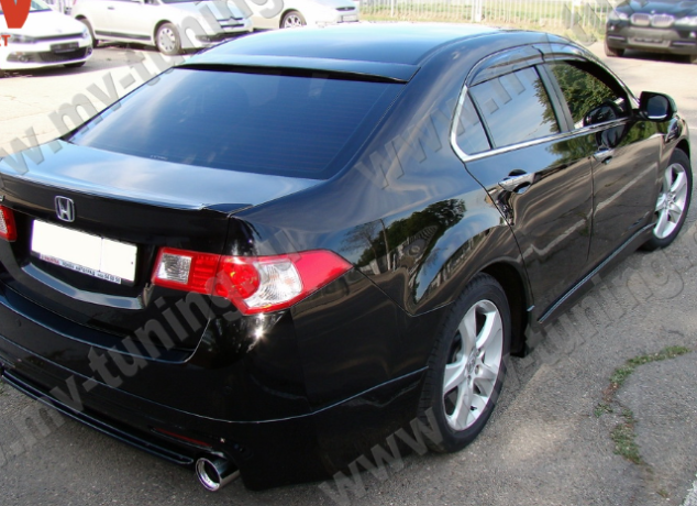 Козырек на заднее стекло var №2 широкий для Honda Accord VIII (2008-2013) купить недорого с доставкой в Ишим