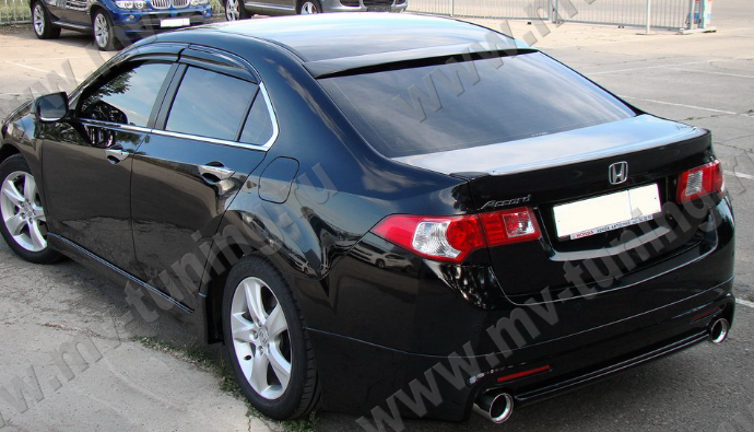 Козырек на заднее стекло var №2 широкий для Honda Accord VIII (2008-2013) купить недорого с доставкой в Ишим