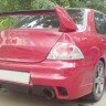 Бампер задний в стиле "EVO" для Mitsubishi Lancer IX (2003-2009) купить недорого с доставкой в Ишим