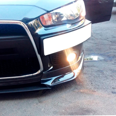 Подиум номера "EVO" универсал (шагрень) для Mitsubishi Lancer 10 (2007-2010) купить недорого с доставкой в Ишим