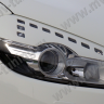 Накладки на фары (реснички) для Nissan Qashqai (2010-2013) купить недорого с доставкой в Ишим
