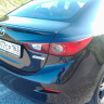 Накладки на задние фары (реснички) "Самурай" (4 части) для Mazda 3 (2013-2019) купить недорого с доставкой в Ишим