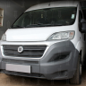 Защита радиатора "Standart" Fiat Ducato (2014-н.в.) чёрная купить недорого с доставкой в Ишим