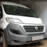 Защита радиатора "Standart" Fiat Ducato (2014-н.в.) чёрная купить недорого с доставкой в Ишим