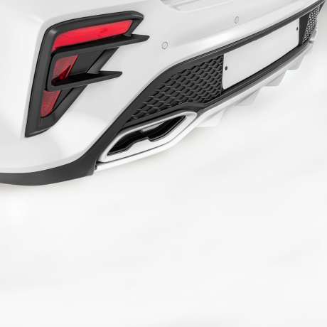 Бампер задний "Kudos" для Kia Rio (2017-2020) купить недорого с доставкой в Ишим