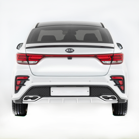 Бампер задний "Kudos" для Kia Rio (2017-2020) купить недорого с доставкой в Ишим