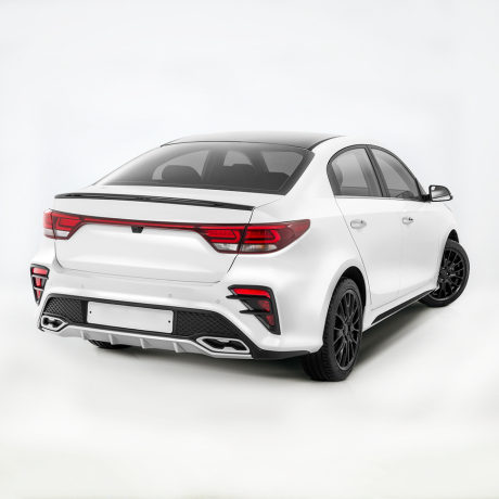 Бампер задний "Kudos" для Kia Rio (2017-2020) купить недорого с доставкой в Ишим