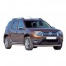 Защита переднего бампера «Труба» (d63,5) Renault Duster (2011-2015)(Окрашенное) купить недорого с доставкой в Ишим