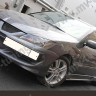 Крепление гос. номера в стиле "EVO" (текстурный пластик) для Mitsubishi Lancer IX (2003-2009) купить недорого с доставкой в Ишим