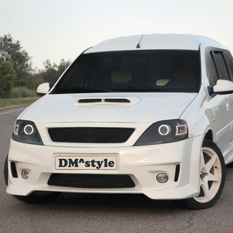 Сетка в бампер "DM style" для L@DA L@ЯGUS (2012-2021) купить недорого с доставкой в Ишим