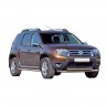 Защита переднего бампера «Труба двойная» (d63,5) для Renault Duster (2011-2015)(Окрашенное) купить недорого с доставкой в Ишим