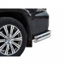 Защита заднего бампера «Уголки двойные» (d76\51) для Lexus LX 450d (2016-н.в)(Окрашенное) купить недорого с доставкой в Ишим