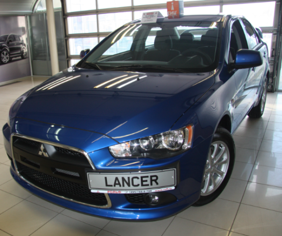 Рамка под номер на передний бампер (текстурный пластик) для Mitsubishi Lancer X (2010-2016) купить недорого с доставкой в Ишим