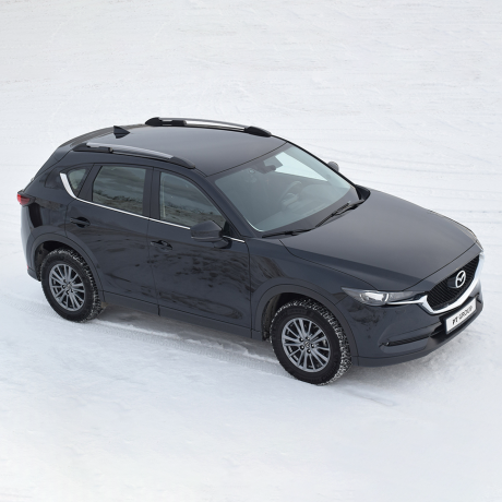 Рейлинги (Серебристый Муар) MAZDA CX-5 (2017-н.в.) купить недорого с доставкой в Ишим