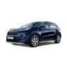 Защита переднего бампера одинарная d63мм (НПС) KIA Sportage (2016-н.в.) купить недорого с доставкой в Ишим