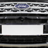 Защита радиатора "Standart" Ford Explorer рестайлинг-2 (2018-2019) верх, чёрная купить недорого с доставкой в Ишим