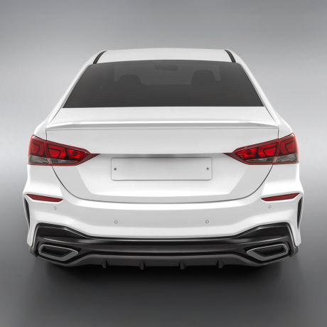 Бампер задний "Quant" для Hyundai Solaris (2017-2020) купить недорого с доставкой в Ишим