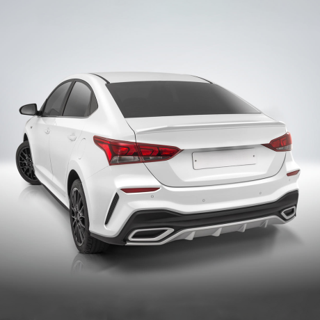 Бампер задний "Quant" для Hyundai Solaris (2017-2020) купить недорого с доставкой в Ишим