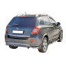 Защита заднего бампера «Уголки» (d63,5) для Opel Antara (2006-2012)(Нерж. Сталь) купить недорого с доставкой в Ишим
