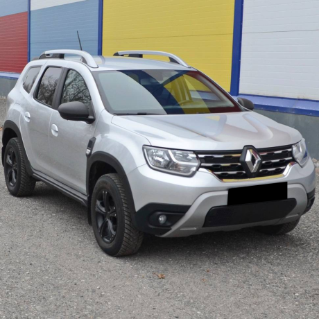 Накладки на зеркала с козырьком "КАРТ" для Renault Duster 2 (с 2021 г.в.) тиснение, без комплектации купить недорого с доставкой в Ишим