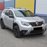 Накладки на зеркала с козырьком "КАРТ" для Renault Duster 2 (с 2021 г.в.) тиснение, без комплектации купить недорого с доставкой в Ишим