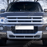 Накладки на фары (реснички) для Mitsubishi Pajero 4 (2006-2015) купить недорого с доставкой в Ишим
