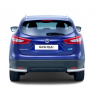Защита заднего бампера угловая d63мм (НПС) Nissan Qashqai (2014-2016 г.в.) купить недорого с доставкой в Ишим