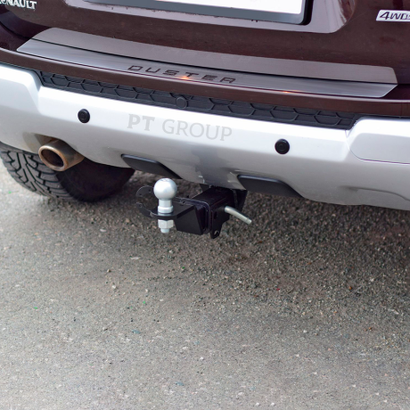 Накладка на задний бампер (НПС) RENAULT DUSTER (2012-2020 г.в.) купить недорого с доставкой в Ишим