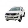 Кенгурин с дополнительной защитой двигателя (d63.5) для Volkswagen Amarok (2010-2016)(Окрашенное) купить недорого с доставкой в Ишим