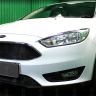 Защита радиатора "Standart" Ford Focus III рестайлинг (2014-2019) низ, чёрная купить недорого с доставкой в Ишим