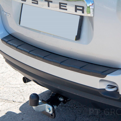 Накладка на задний бампер (ABS) RENAULT Duster (2012-2020) купить недорого с доставкой в Ишим