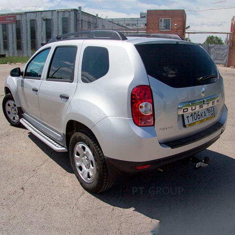 Накладка на задний бампер (ABS) RENAULT Duster (2012-2020) купить недорого с доставкой в Ишим