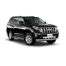 Защита переднего бампера двойная с пластинами d63/63мм (НПС) Toyota Land Cruiser Prado 150 (2013-2016 г.в.) купить недорого с доставкой в Ишим
