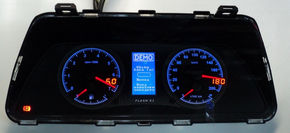 Комбинация приборов "FLASH-X3" для B@3 2110, 2114, 2123 "Chevrolet Niv@" купить недорого с доставкой в Ишим