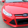 Накладки на фары (реснички) узкие var №2 для Ford Focus 3 (2012-2014) купить недорого с доставкой в Ишим