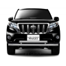 Защита переднего бампера двойная d63/63мм (НПС) Toyota Land Cruiser Prado 150 (2013-2016 г.в.) купить недорого с доставкой в Ишим