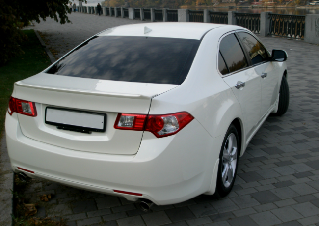 Лип спойлер на крышку багажника для Honda Accord VIII (2008-2013) купить недорого с доставкой в Ишим