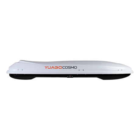 Автобокс YUAGO Cosmo 210 (тиснение) (EuroLock), белый, 485л купить недорого с доставкой в Ишим