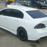 Козырек на заднее стекло для Honda Civic 4D (2006-2012) купить недорого с доставкой в Ишим