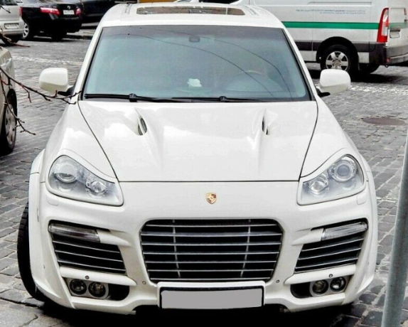 Накладки на фары (реснички) для Porsche Cayenne 957 (2002-2009) купить недорого с доставкой в Ишим