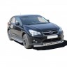 Защита переднего бампера «Труба двойная» (d63) для Subaru XV (2011-2016)(Окрашенное) купить недорого с доставкой в Ишим